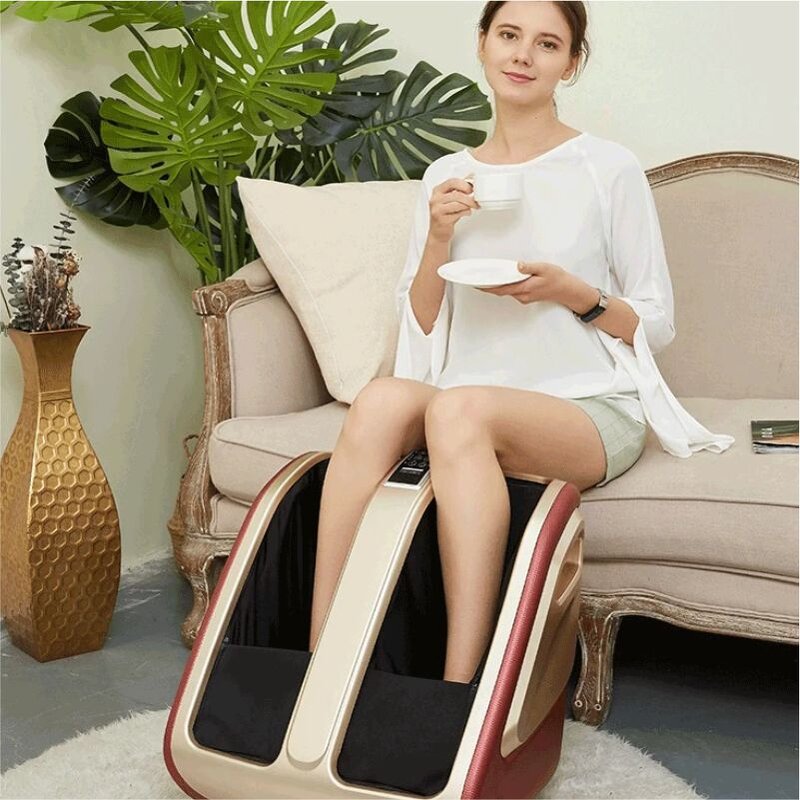 Leg Foot Massager - High Quality Air Pressure Roller Fully Wrapped Heating Relief