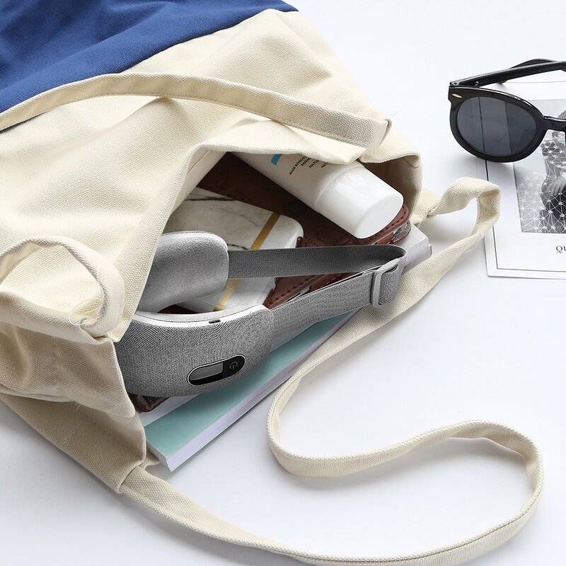 Heated Eye Massager - 46 Degree Warm Care Vibration Eye Relief Massage Tool