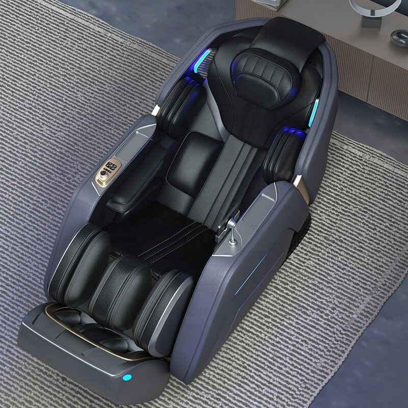 4D Massage Chair - High Quality Zero Gravity Full Body Electric Heated Leather Foot Spa