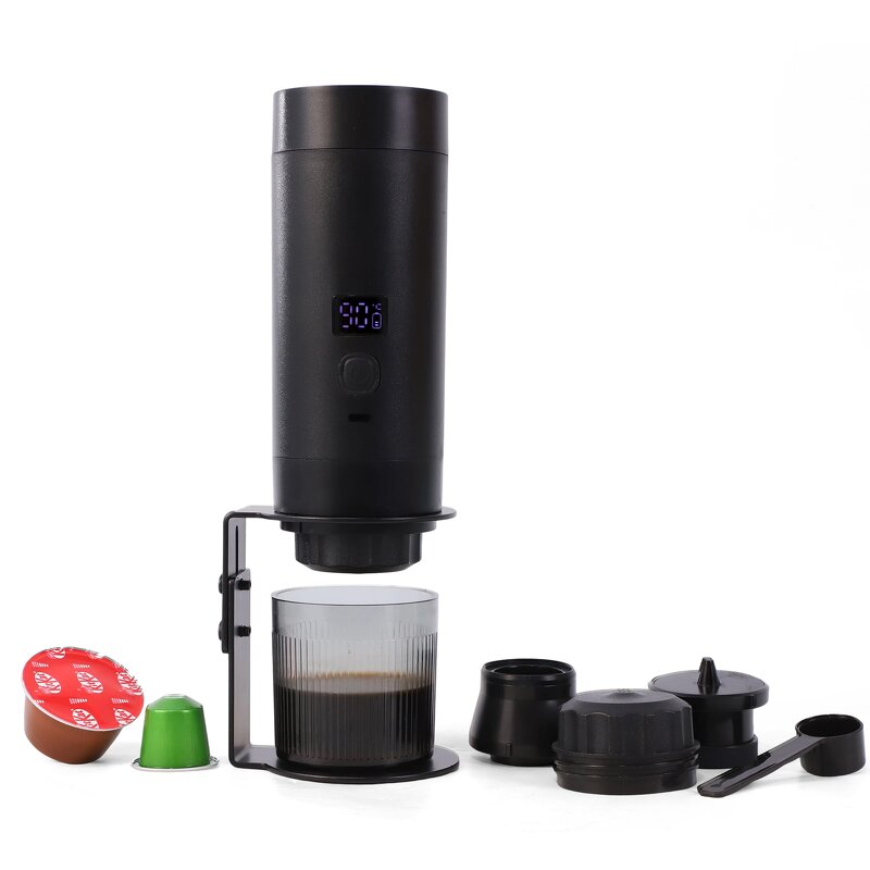 Portable Coffee Machine - 2025 Handheld Heater Wireless USB Charging Electric Pump
