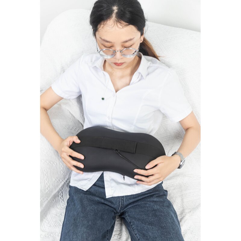 Traction Neck Pillow - New Charge Heat Balls Massage Cervical Relief Tool