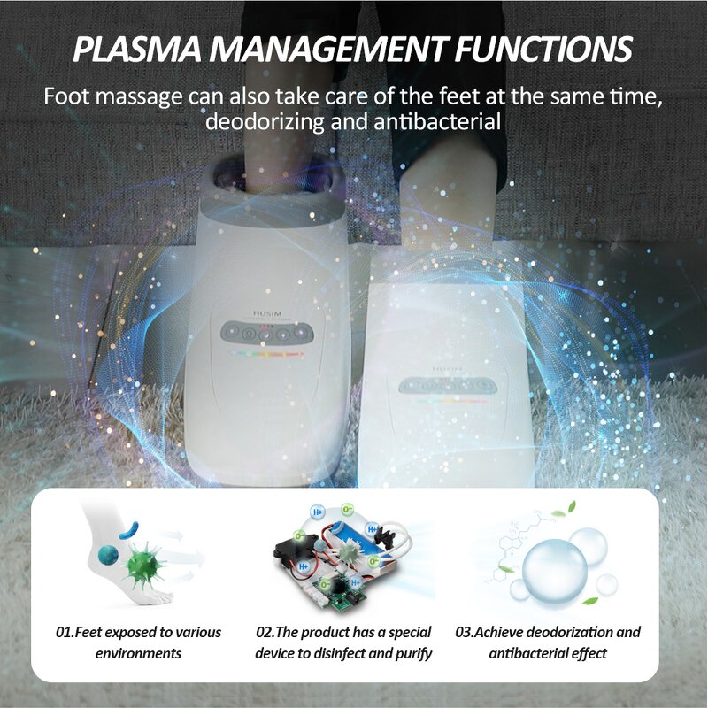 Electric Foot Massager - 2025 New Air Pressure Acupuncture Vibrating Heating Relief