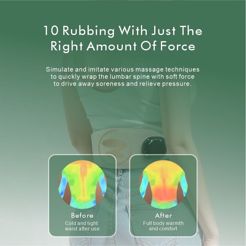 Menstrual Heating Pad - Hot Selling Period Pain Relief Wrap Electric Waist Massage