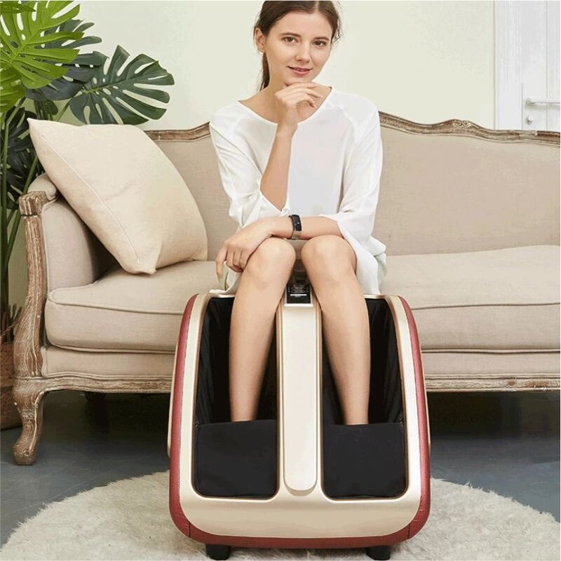 Leg Foot Massager - High Quality Air Pressure Roller Fully Wrapped Heating Relief
