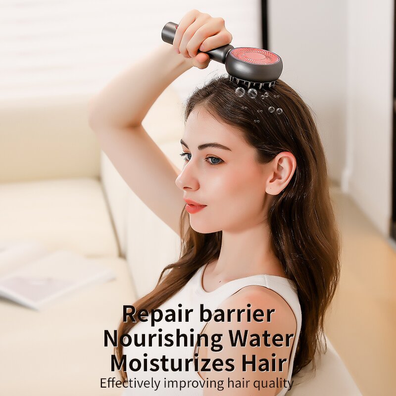 Scalp Massage Comb - Liquid Guide Microcurrent Pulse Gentle Head Pressure Relief