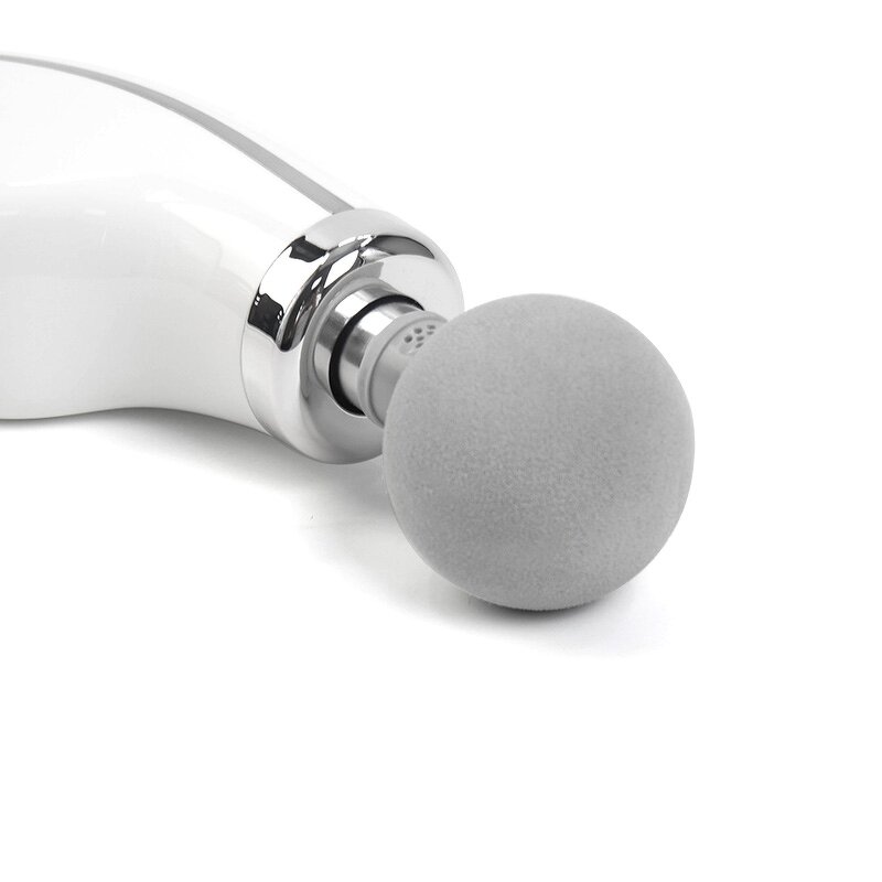 Cordless Massage Gun - Gym Heat Function Brushless Motor Head Deep Pressure Relief