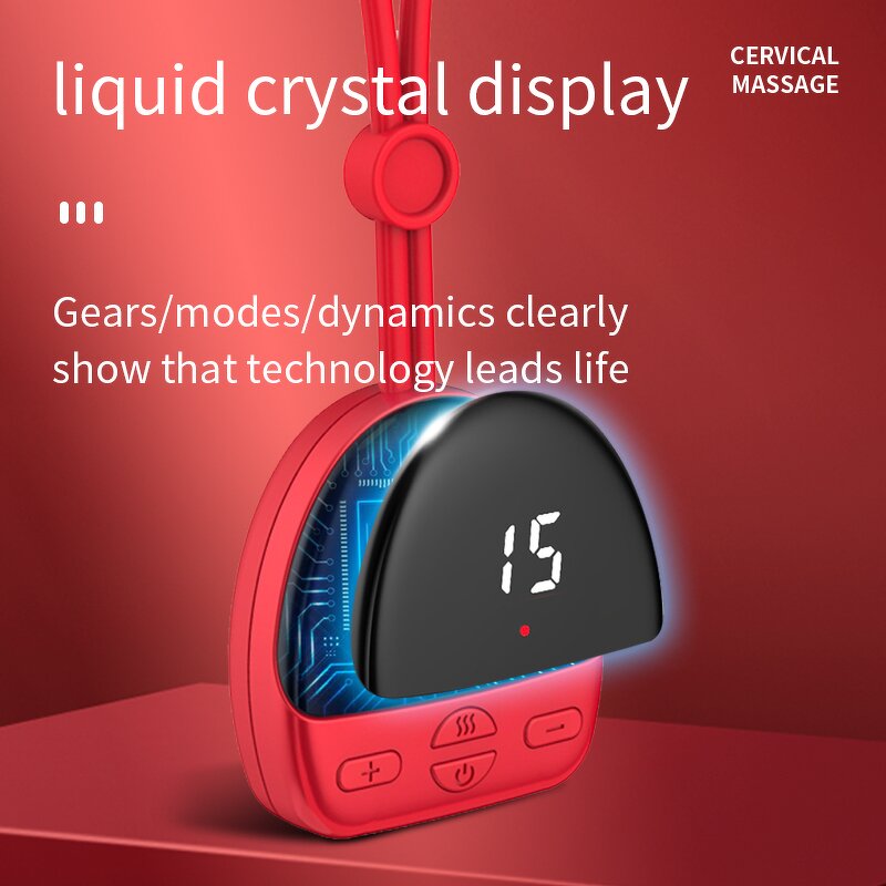 EMS Neck Massager - Home Use Hot Selling Electric Heat Pendant Relief Tool