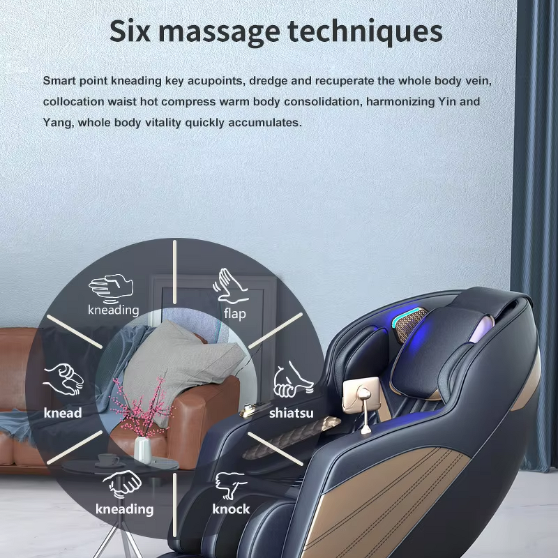 Commercial Massage Chair - Luxury Coin Operated Zero Gravity 4D Full Body Airbags Vending