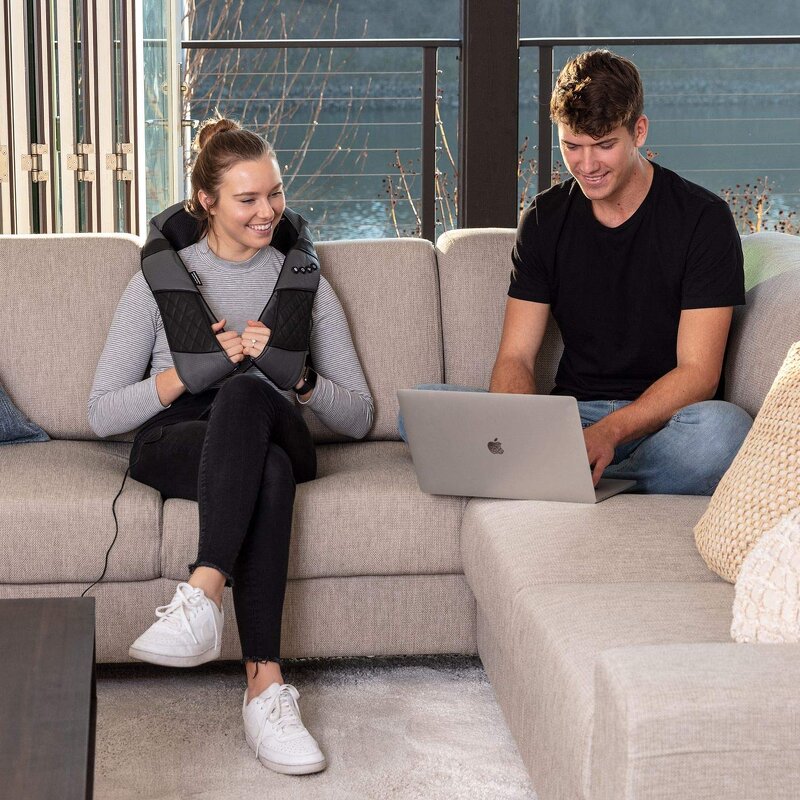 Shiatsu Body Massager - Top Selling Electric Full Body Kneading Back Neck Shoulder with Bag