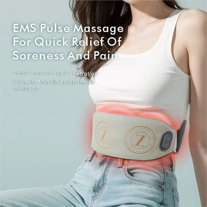 Slimming Massage Belt - Wholesale Hot Vibrating Fitness Waist Trainer Belly Fat Heat