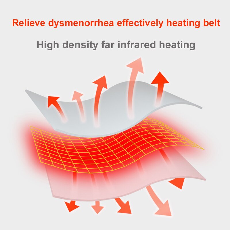 Wireless Waist Belt - Intelligent Female Fat-Burning Stomach Warming Neck Application