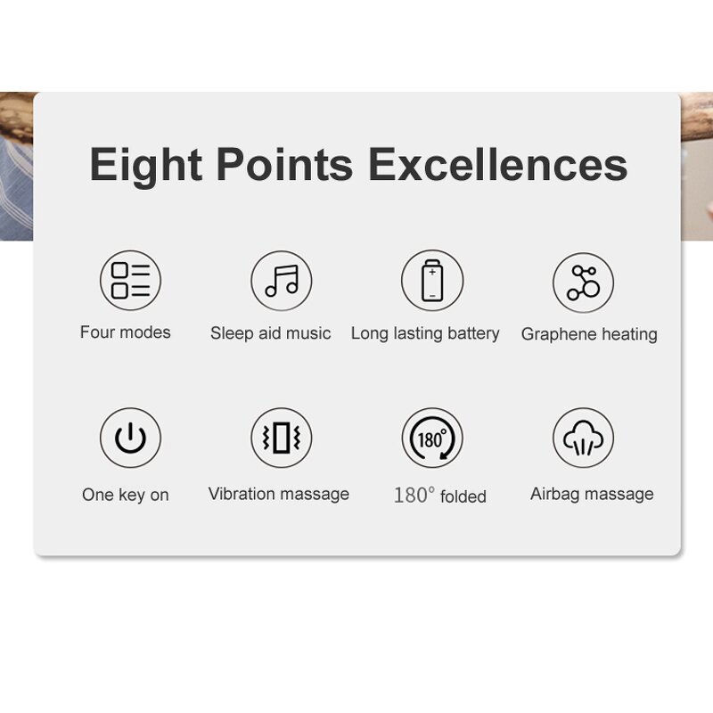 Heated Eye Massager - 46 Degree Warm Care Vibration Eye Relief Massage Tool