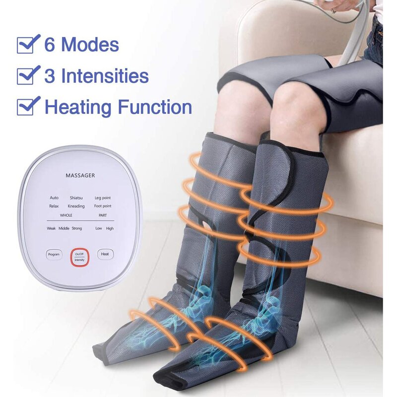 Full Body Massager - Electric Chair Leg Foot Thigh Acupoint Shiatsu Air Pressure