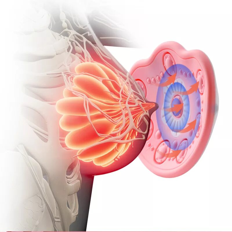 Breast Massager - Electric Health Care Lactation Enhancement Beauty Product Tool