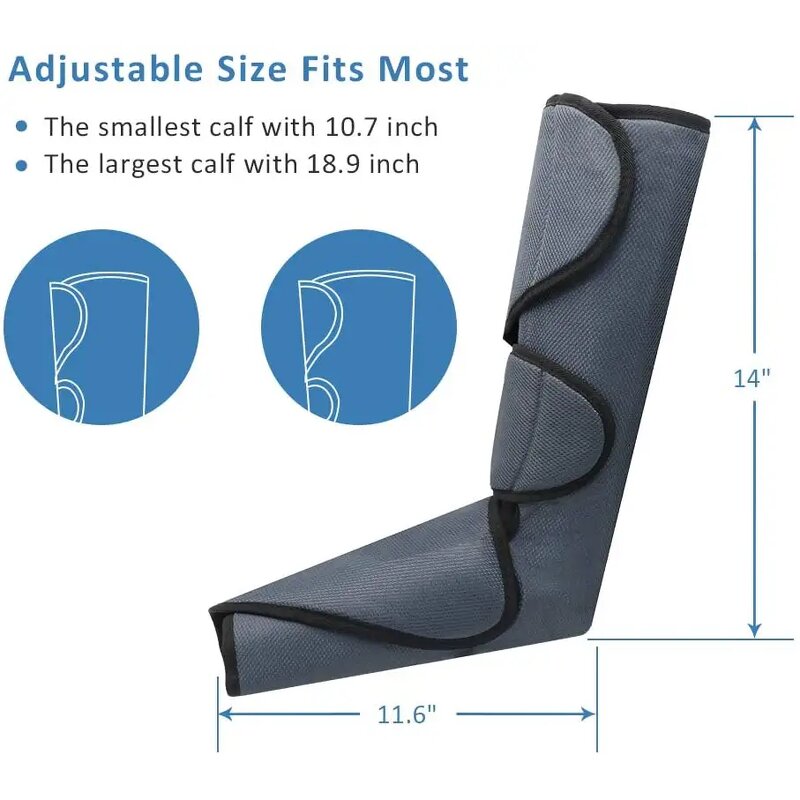 Portable Foot Massager - Electric Detachable Air Pressure Feet Pain Relief Tool