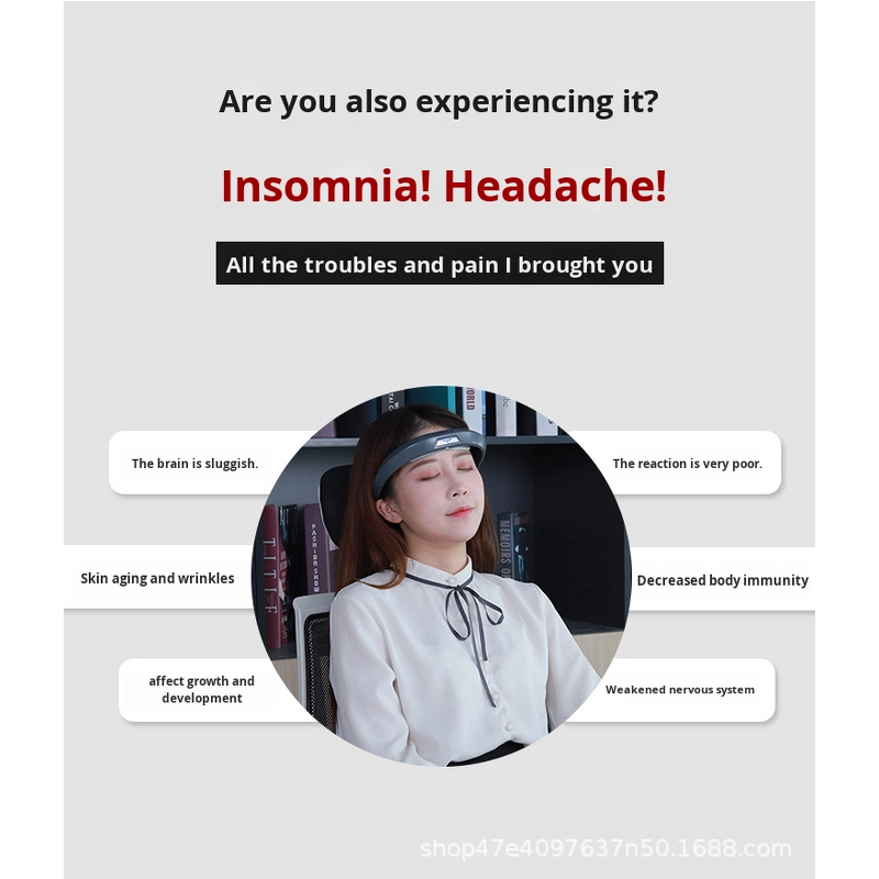 Sleep Aid Instrument - Multi Functional Acupuncture Moxibustion Acupoint Fatigue Relief