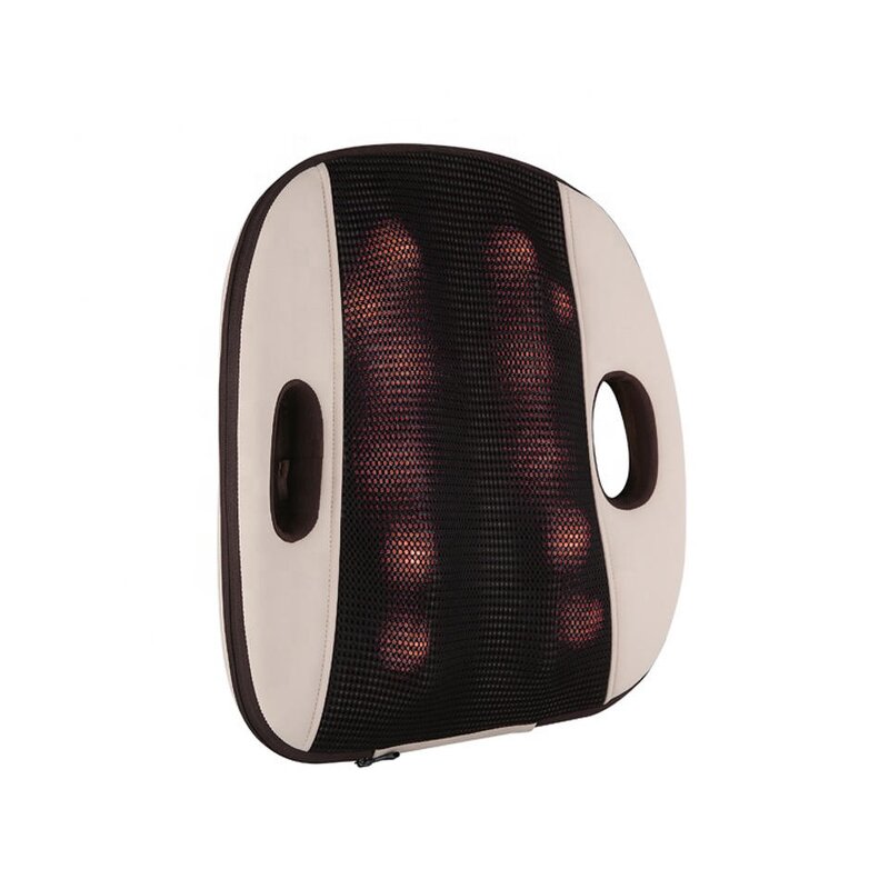 Folding Massage Chair - Portable Infrared Heat Back Shiatsu Kneading Body Vibrator