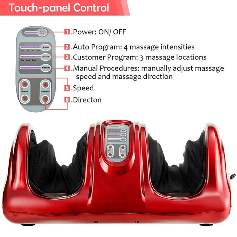 Heated Foot Massager - Trend Products New Blood Circulation Pedicure Foot Machine