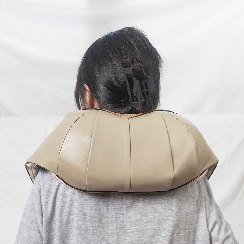 Shiatsu Massage Shawl - Rechargeable Kneading Neck Shoulder Full Body Relief Tool