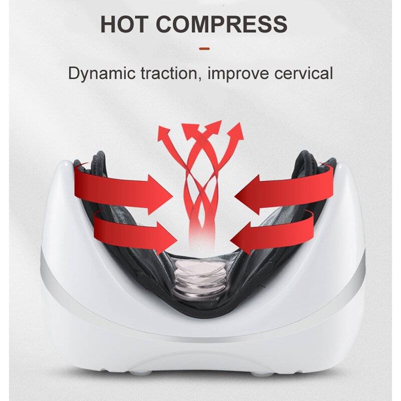 Multi-purpose Massage Pillow - 2025 Air Compress Leg Arm Neck Cervicales Heating