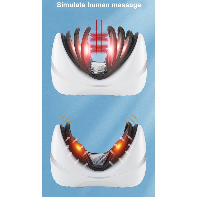 Multi-purpose Massage Pillow - 2025 Air Compress Leg Arm Neck Cervicales Heating