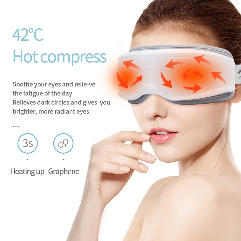 Smart Eye Massager - Wholesale High Quality Air Pressure Vibration Heat Eye Care