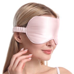 Silk Anti-Puffiness Mask - 2024 New Shading Light Customizable Size Color 100% Silk Filling