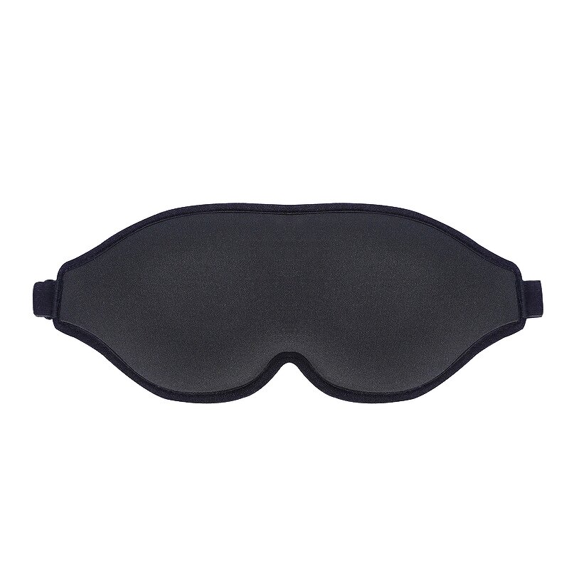 3D Contoured Sleep Mask - Soft Comfort Eye Shade Cover Night Sleep Light Blocking Blindfold