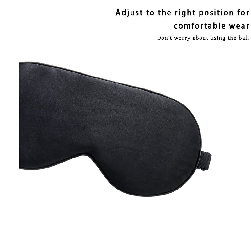 Mulberry Silk Eye Mask - New Style Cute 22mm Fabric Reusable Silkscreen Customized Size