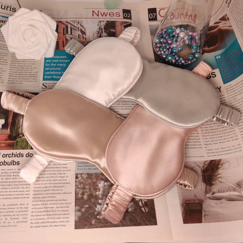 Silk Anti-Puffiness Mask - 2024 New Shading Light Customizable Size Color 100% Silk Filling