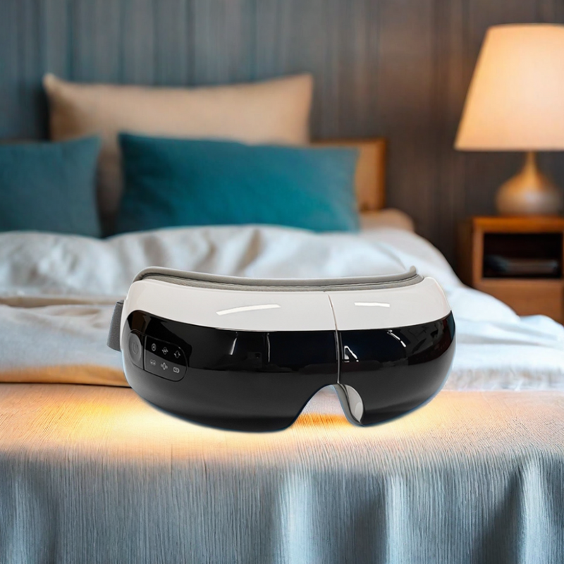 Electric Eye Acupoint Massager - 2024 Portable Smart Heated Hot Pressure Combatting Dark Circles