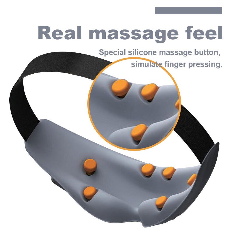 Cozy Hand Held Eye Massager - Dreamlight Wireless ABS Heat Compression Waterproof Dark Circles