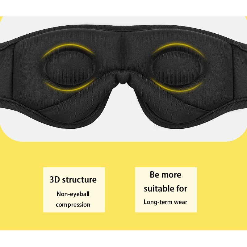 Weighted Sleep Eye Mask - China Factory Custom Logo Super Soft Wholesale Eye Health Supplies