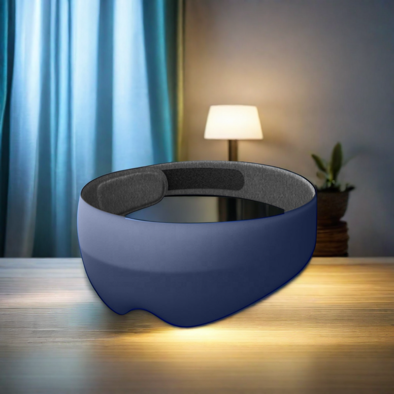 3D Heated Steam Eye Mask - Dreamlight Full Light Blocking Seamless Sleep Preserves Makeup