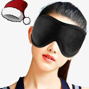 3D Weighted Eye Mask - China Factory Customizable 100% Blackout Ultra-thin Logo Eye Health