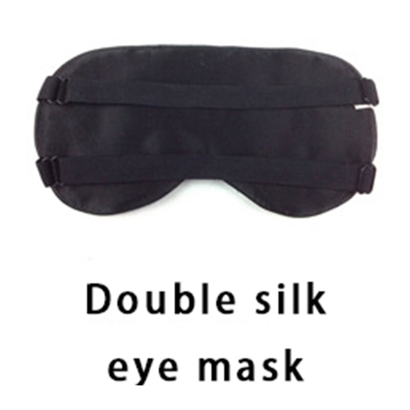 Mulberry Silk Eye Mask - New Style Cute 22mm Fabric Reusable Silkscreen Customized Size