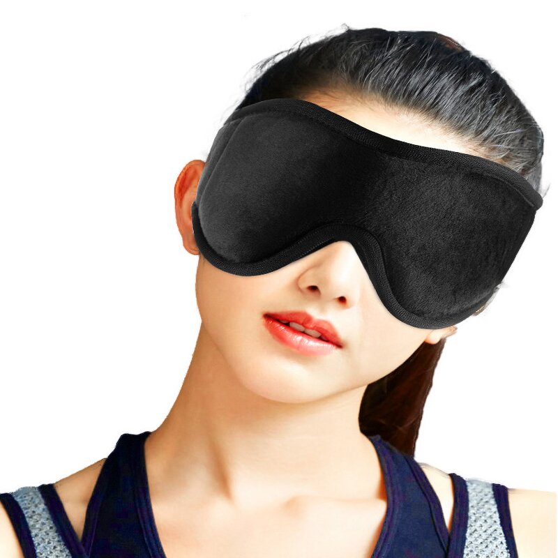 Weighted Sleep Eye Mask - China Factory Custom Logo Super Soft Wholesale Eye Health Supplies