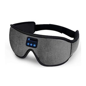 Bone Conduction Sleep Mask - 2024 Men's Waterproof Wireless Music Headphones Handheld Dark Circles