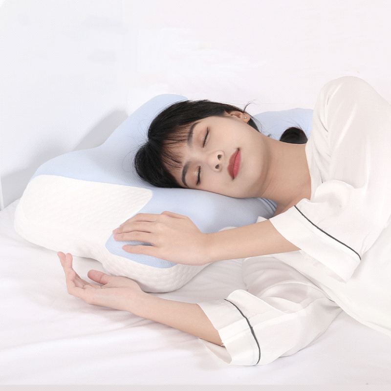 Orthopedic Memory Foam Pillow - Ergonomic Deep Sleep Cervical Neck Support Massage Relief