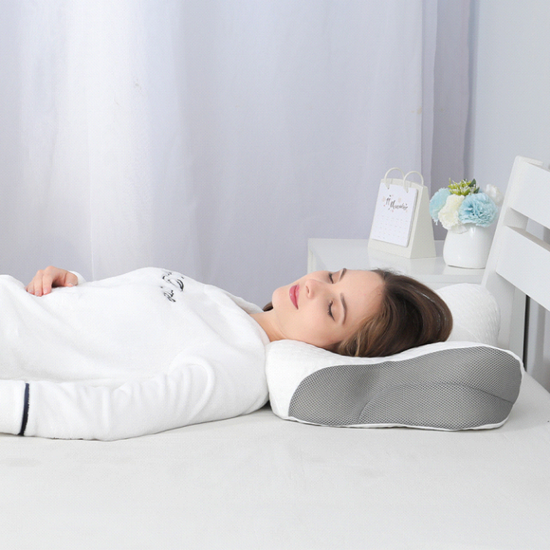 Orthopedic Memory Foam Pillow - High-Level Custom Soft Double Layer Design Massage Bed Pillow