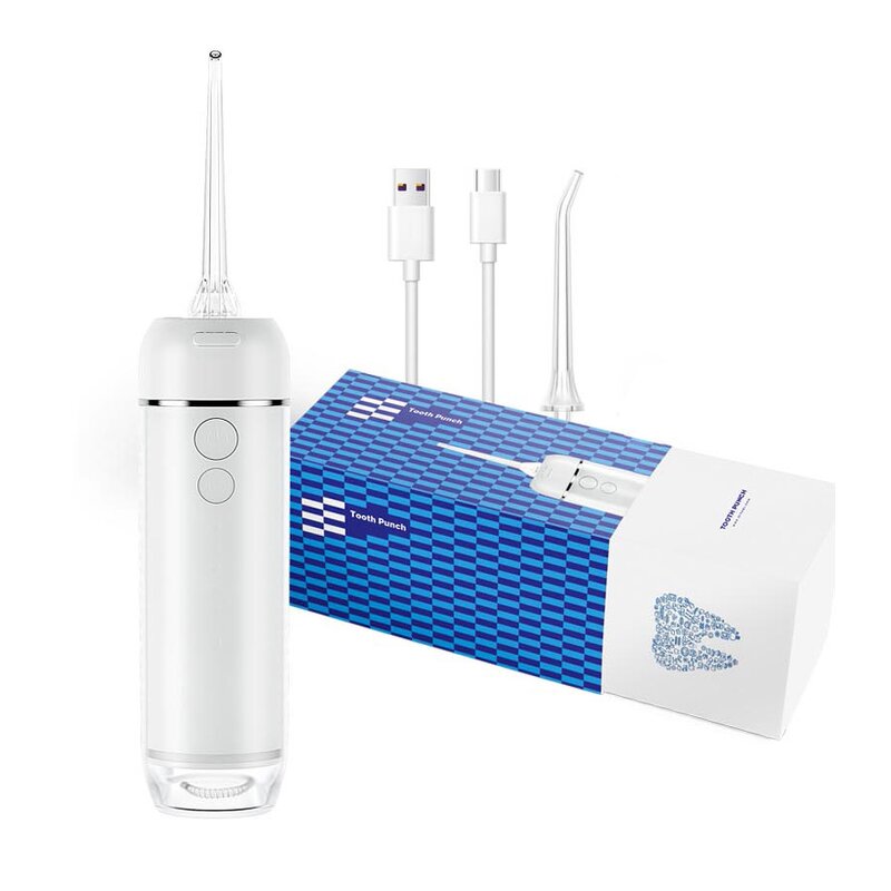 Mini Water Flosser - 3 Modes 200ml Cordless CE ROHS Oral Irrigator Massage Function