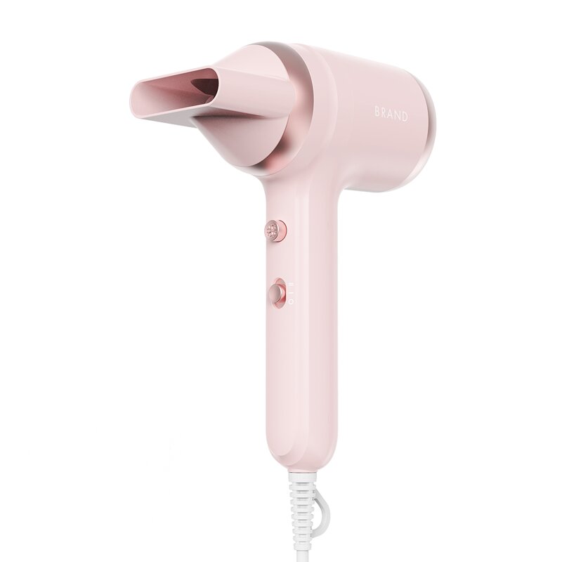 Mini Foldable Hair Dryer - Negative Ion DC Motor App-Controlled Travel Hotel Salon