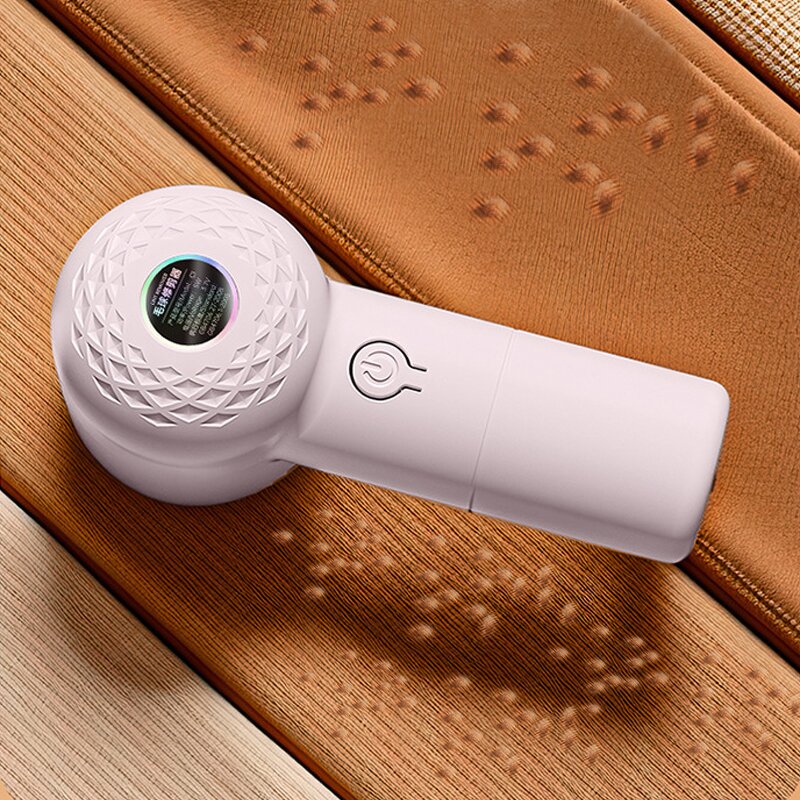 Fabric Shaver Lint Remover - Rechargeable Plastic Sweater Defuzzer 1 Year Warranty