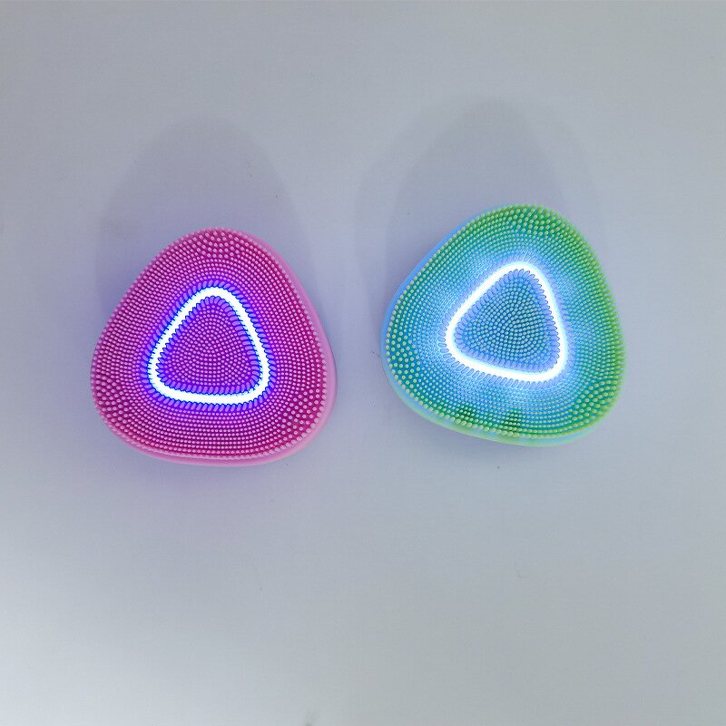 J08 Sonic Facial Cleanser - USB Blackhead Removal ABS Silicone Men's Exfoliator Brush