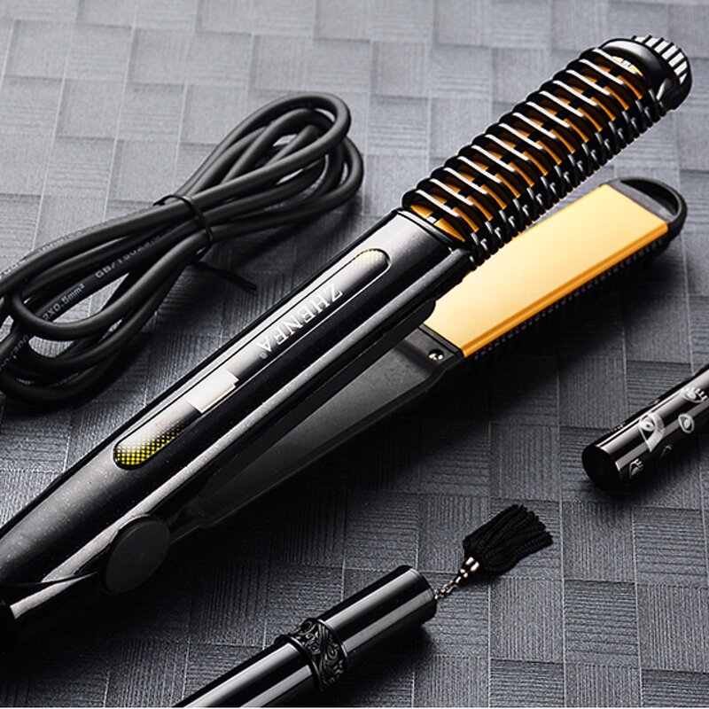 311 Hot Hair Massage Comb - Anti Hair Loss Cable Steamer Light 3 Styles Women Men Salon