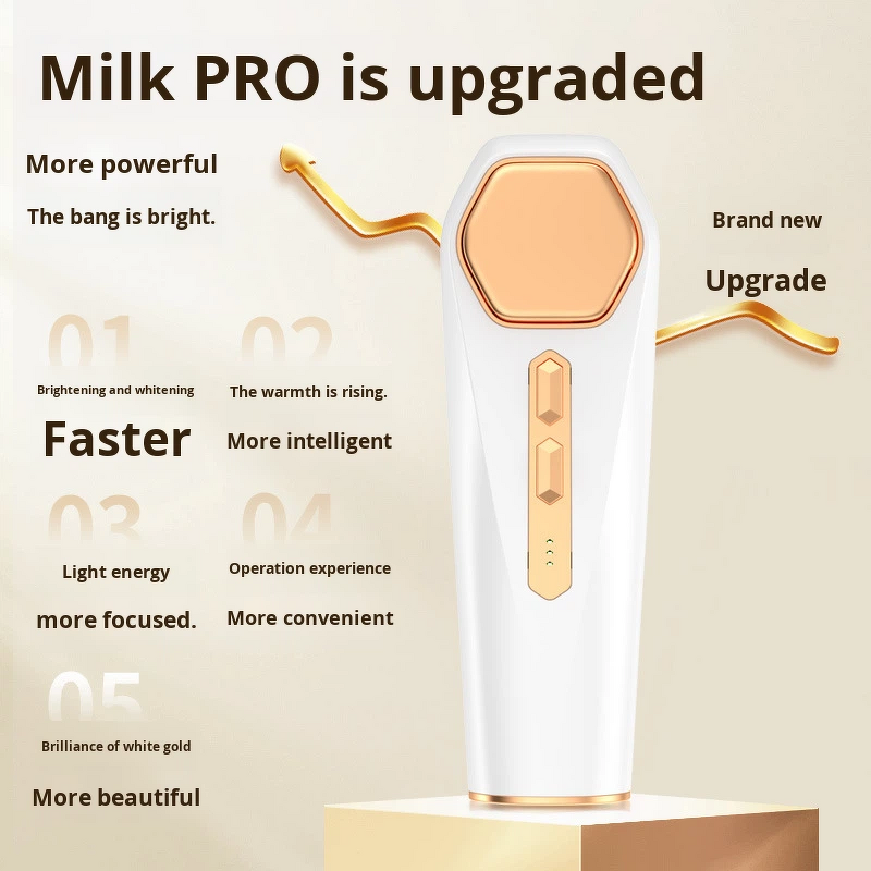 1800nm Milk Light Device - Handheld Facial Brightening Anti-Aging Spot Nasolabial Fold Removal