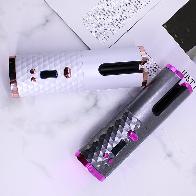 3133 Curling Wand - Private Label USB 2-in-1 Automatic Tourmaline LED PTC Salon Use