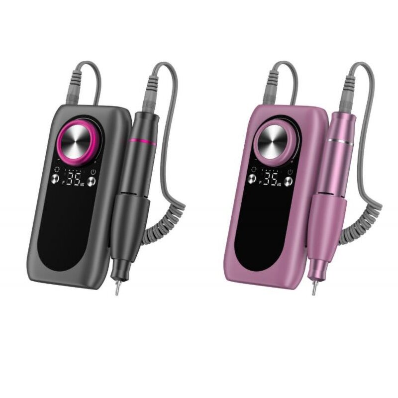 85W Cordless Nail Drill - 35000rpm High Torque Brushless Electric Nail File Remover