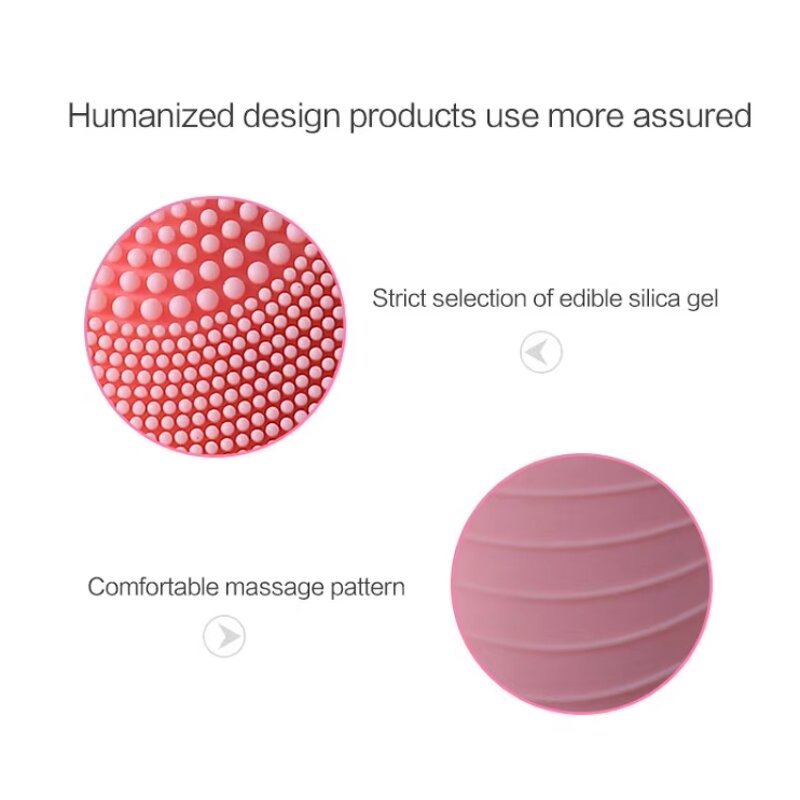 Silicone Facial Cleansing Brush - Simple Lightweight Customizable Multi-Color Acne Tool