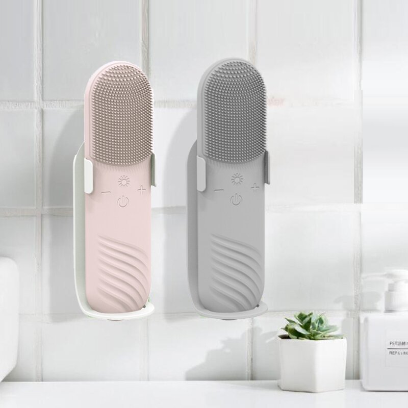 Silicone Face Cleansing Brush - Factory Price Custom Logo IPX7 Heat Massage Double-sided